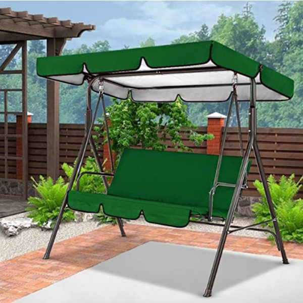 Upholstery top porch swing pad available ersättningsskydd