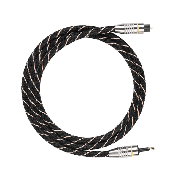 Toslink-Mini-Plug 3.5mm optinen kuitudigitaalinen äänikaapeli SPDIF kullattu liitin 1m