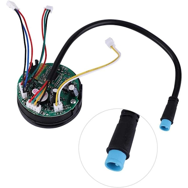 Elektrisk Scooter Instrumentpanel, Tydlig Display för Effekt- och Hastighetsvisning för Ninebot ES1 ES2 ES4, Kompakt Storlek och Lättviktsdesign, Hög Precision