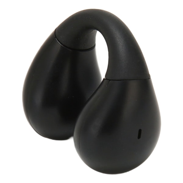 Bluetooth Översättningshörlurar 144 Språk Stereo Clip-On Översättningshörlurar med Laddningsfodral för Android för IOS Svart