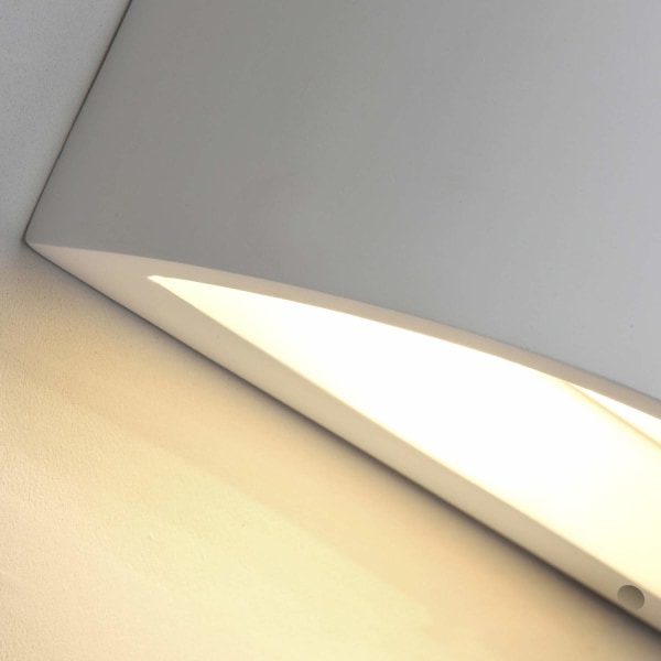 Modern LED Vägglampa Belysningsarmatur Lampor 7W Varmvit 27
