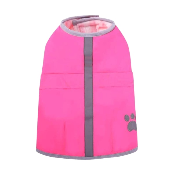 Varm hundkappa för kallt väder Loft Reversible Winter Fleece Dog Vest