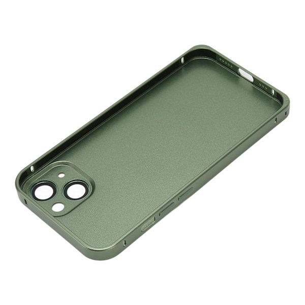 Magnetiskt telefonfodral med kameralinsskydd Mobiltelefon skyddande fodral för MagSafe Grön för IPhone 13