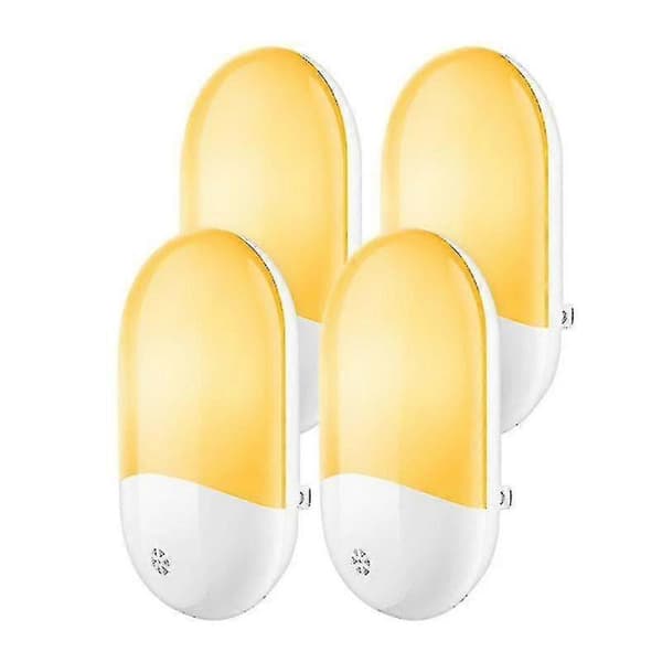 GETIT Automatisk LED nattlys, energibesparende skumring til daggry-sensor for barn