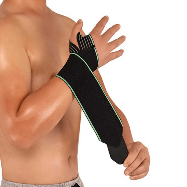 2 st handledsstöd bandage högelastisk fitness handledsskydd bandage handledsskydd