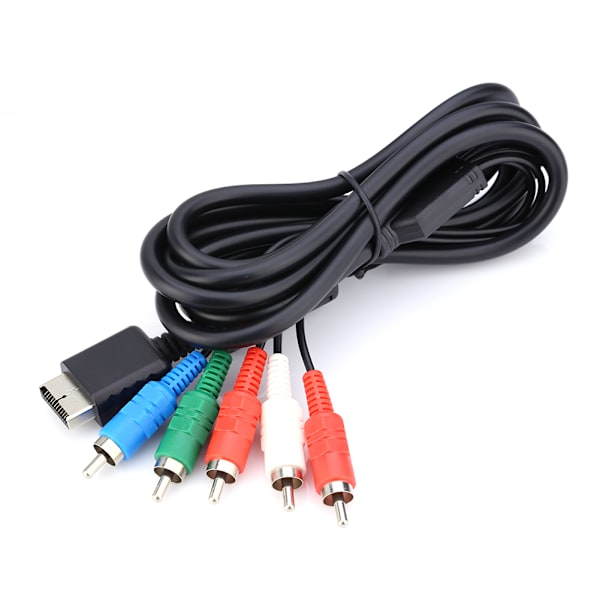 AV Multi Out til Komponent Video/Audio Kabelledning for Sony Playstation PS2 PS3