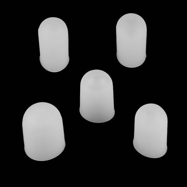 5 st Silikon Fingerskydd Tummar Skydd Fingertoppshandskar för Värme Matlagning Bakning Grill B