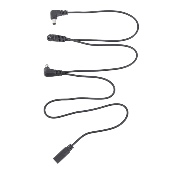 Daisy Chain-kabel, Professionell strömförsörjningsdivision för gitarrpedaltillbehör med multi-kontakt strömkabel, Kompakt fotavtryck säkerställer ordning