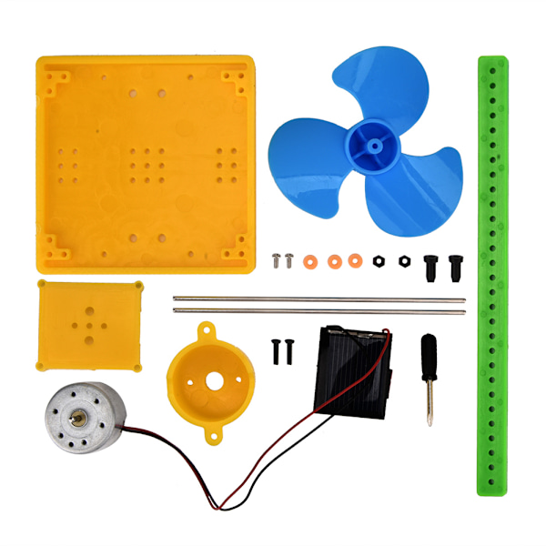 Solar Generator Generation Fan Solar Physical Handmade Set DIY Kits Toy