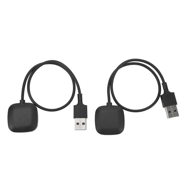 2 stk. 5V Smart Watch-lader Trådløs ladestasjon Dataoverføringsladekabel for Fitbit Versa 3 Sense