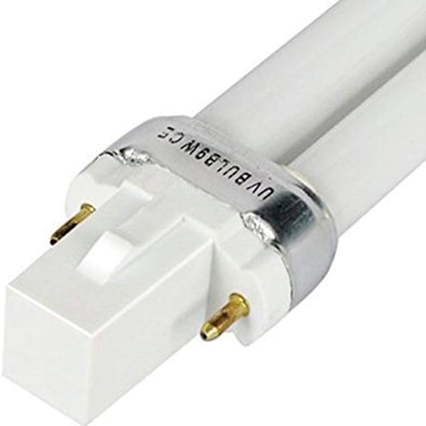 1/4 stk 9W neglekunst UV-lampe elektronisk negletørrer UV-pære U-formet UV-lys
