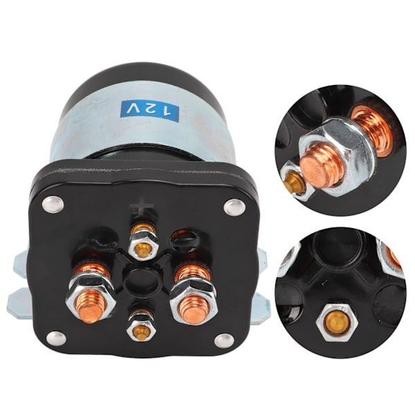 Solenoid Power Relay 586‑105111 12V 200 Amp Starter Contactor Solenoid Valve Replacement for WHITE RODGERS