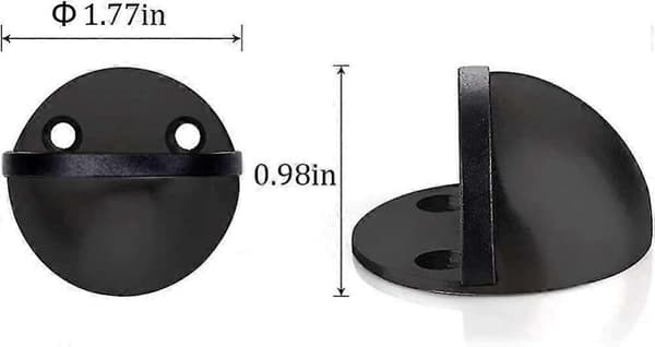 GETIT Magnetisk Dørstopper, Kraftig Dørstopper, Magnetisk Dørstopper, Dørlåser i Metall