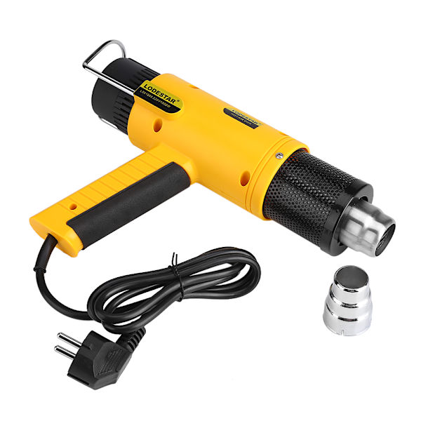 LODESTAR 1800W 220V Elektrisk Varmeluftpistol Håndholdt Varmejusterbar DIY Svejsningsværktøj