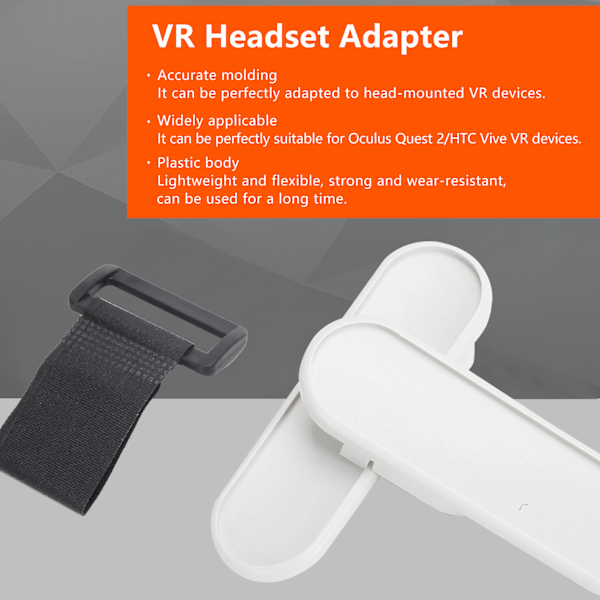 Headset-kontakt tilpasset smart fast tilkoblet VR-adapter for Oculus Quest 2/HTC Vive