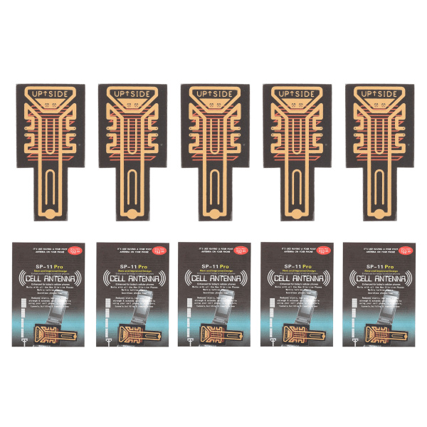 5PCS Mobiltelefon Signalförstärkning Klistermärken Signalantenn Mottagning Booster Klistermärken
