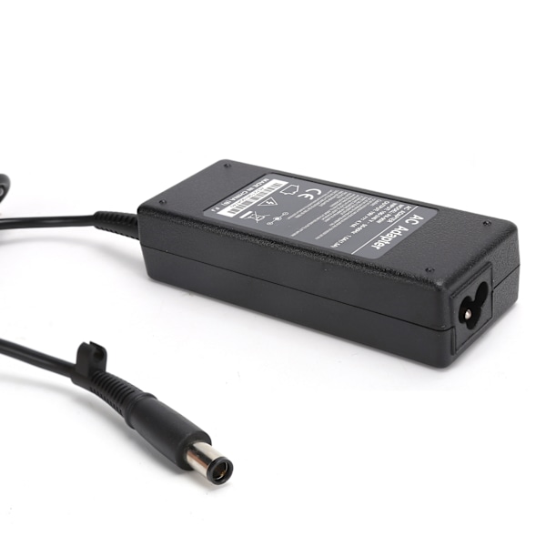 Dator Strömadapter 19V 4.74A 90W Laddare med 7.4x5.0mm/0.3x0.2in Rund Munstycke för HP 100V‑240V