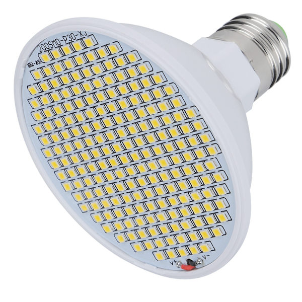 E27 8W 200LED kasvuvalaisin puutarhaan kasvihuoneeseen kukkaan G