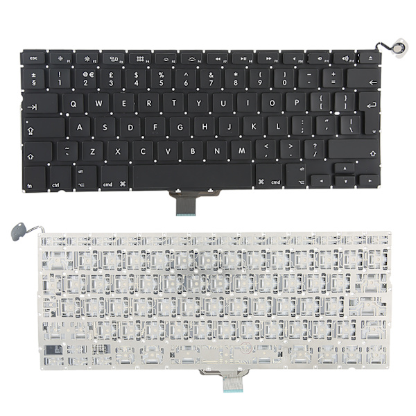 Laptop UK-tastatur erstatning for MacBook Pro A1278 13,3 tommer