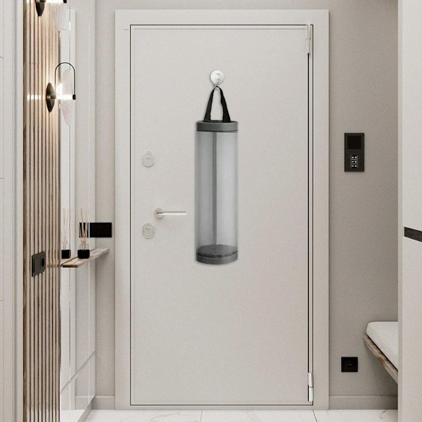 Miljövänlig Återanvändbar Plastpåsehållare, Multifunktionell Andningsbar Hängande Dispenser För Hem Och Kök, 2-pack