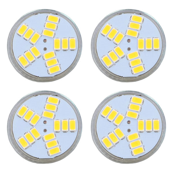 4 st MR11 LED-lampa 5W 500lm Lamputbyte med 15 pärlor Doubl