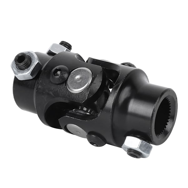Styreaksling U-ledd 3/4-36 Spline X 3/4in DD for Sliping Maskiner Nivelleringsmaskiner Passer til Mustang(Svart )