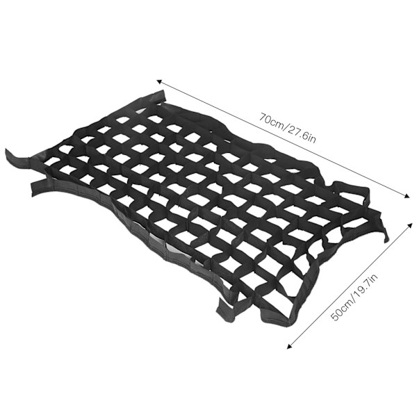 50x70cm Foldbar Softbox Cellular Grid Mesh til Fotografering Studio Tilbehør