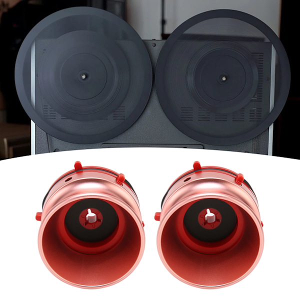 1/4 10 Tommer Åbner Poleret Aluminium Legering Universal Indlæsningsenhed NAB Hub Adapter til Studer ReVox B67 til Akai 1 Par Rosenguld