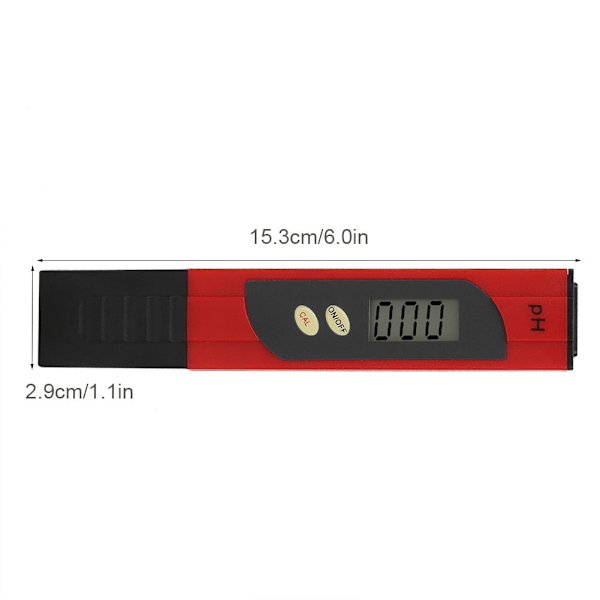 Portable Waterproof Digital Water Quality PH Meter Tester for Pool Drinks Aquarium