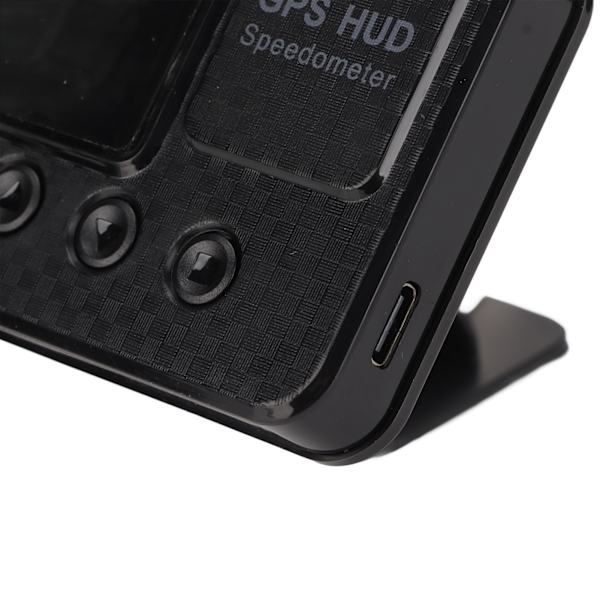 GPS HUD Överhastighetslarm MPH KMH Växling Multifunktionell Universell Hastighetsmätare för Fordon