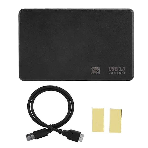 2,5 tums SATA USB 3.0 mobilt hårddiskhölje extern HDD SSD-fodral