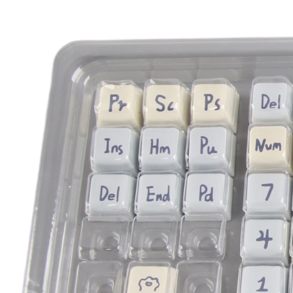 PBT-tangentbordstangenter 148 tangenter färgämnessublimering ergonomiska rika färger mekaniska tangentbordstangenter för PC-spel DIY