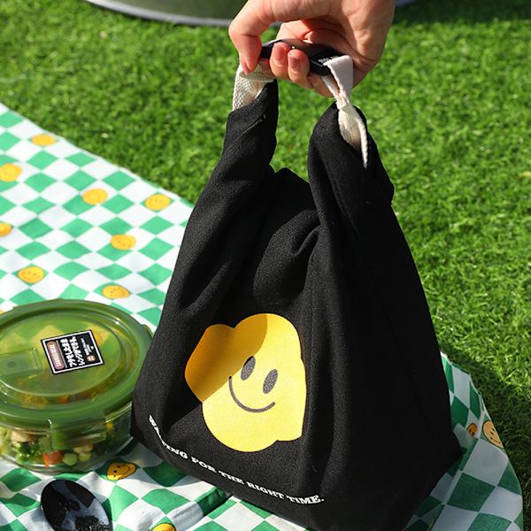 Återanvändbar lunchväska Handväska Tote väska för kvinnor Arbeta picknick eller resa