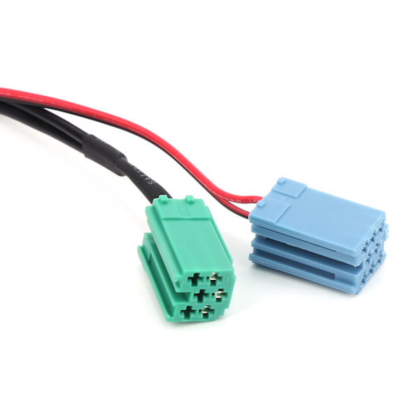 Auto Audio Adapter Mini ISO 6Pin 8Pin Liitin Bluetooth 5.0 AUX-kaapeli Renault Clio / Espace / Kangoo / Laguna
