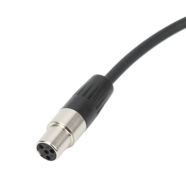 D TAP hann til 4-pin mini XLR adapter strøm spiral kabel for TVlogic skjerm strømledning 12V