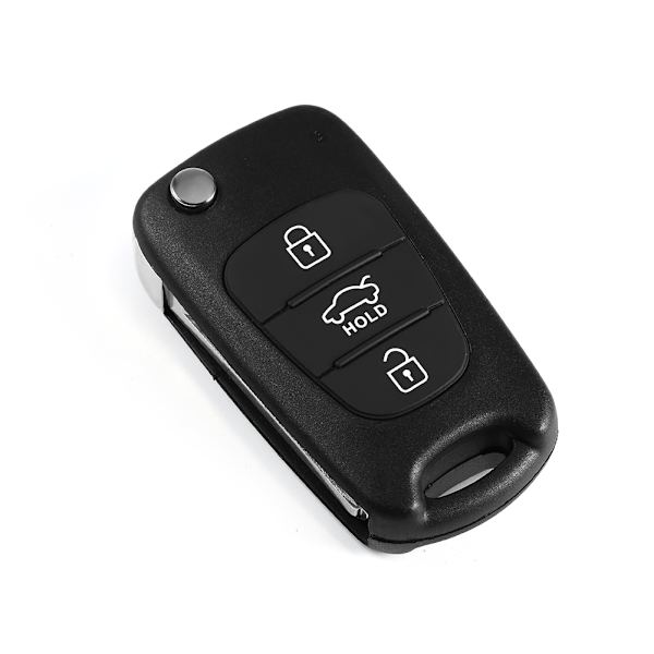 Auto Bil Bytt Flip Nøkkel Shell Blad Deksel Passer Til KIA Rondo For Sportage Soul Rio Fjernkontroll Deksel