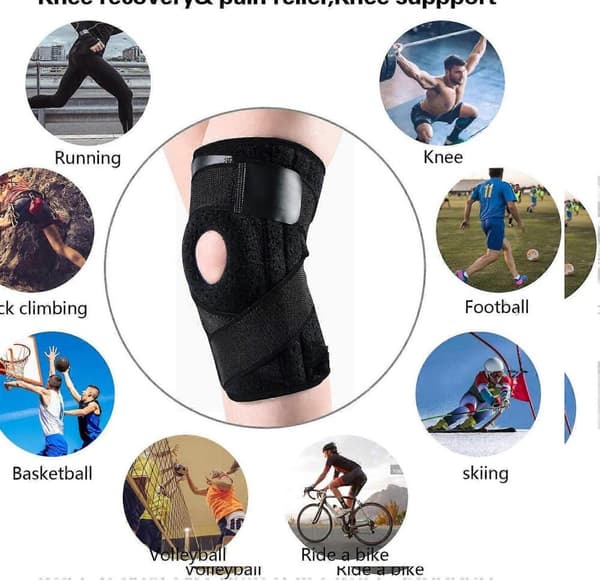 Knästöd, stabilisatorer, patellakuddar