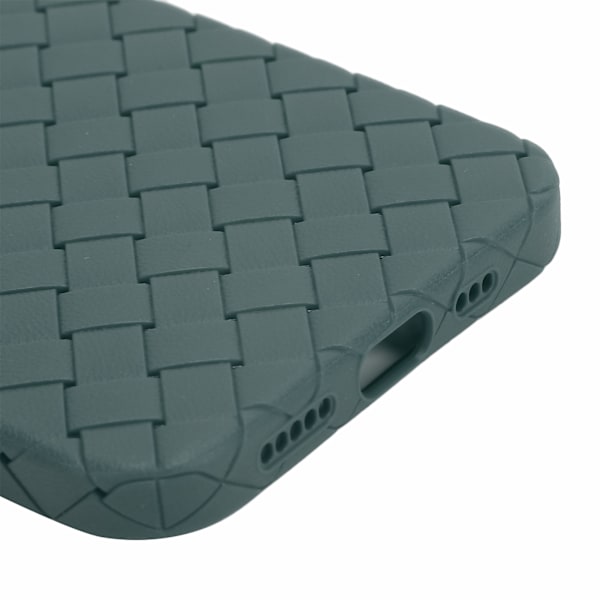 Smartphone Bagcover Bagside Støvsikkert Etui Beskyttende Cover til IPhone 12/12 Pro(Grøn )
