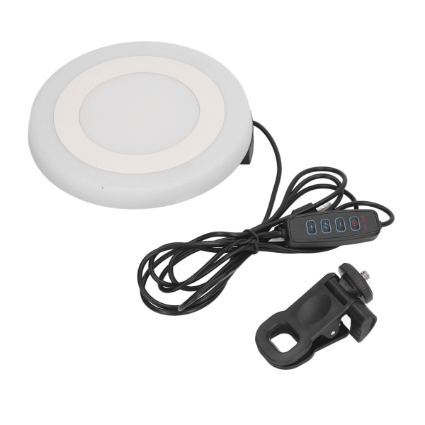 5,5 tuuman videoneuvottelun täyttö LED-valo pyöreä 3 tilaa 10 tasoa USB