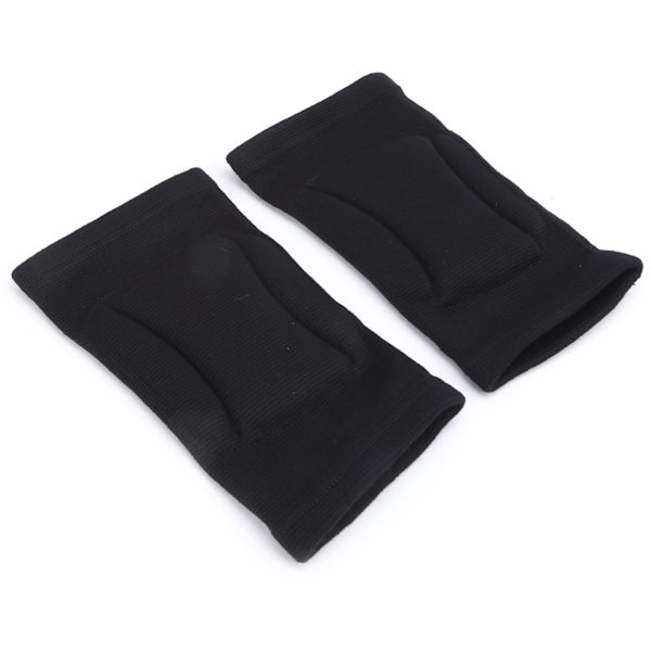 2 st knäskydd tjocka svamp antikollision nylon EVA skyddande knästrumpor för barn tonåringar vuxna män kvinnor(M )