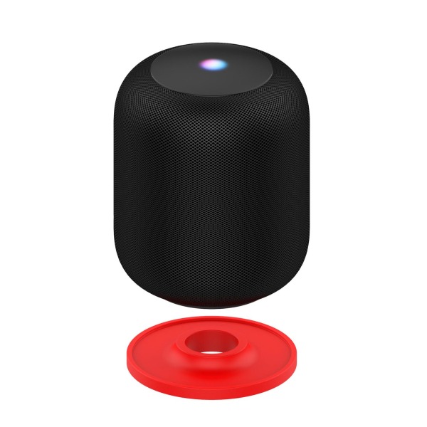 Silikon Anti Slip Pad Kompatibel för HomePod Stöttålig Underlägg Stativ Tillbehör