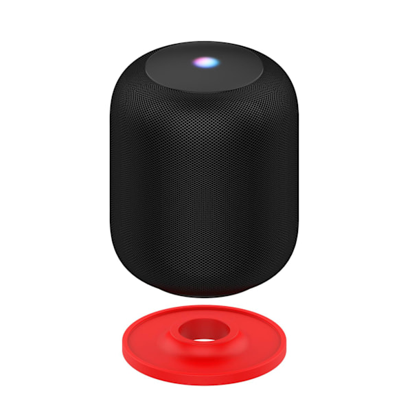 Silikoninen liukumaton alusta, joka sopii HomePod-kaiuttimeen, iskunkestävä aluslevytarvike