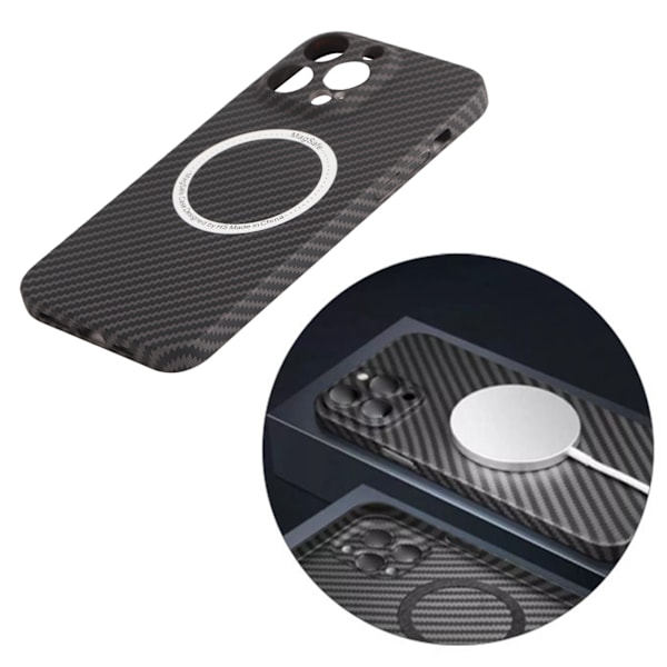 Plastfodral All Inclusive Magnetisk Absorptionsskyddande Skal för IPhone 14 Pro Max