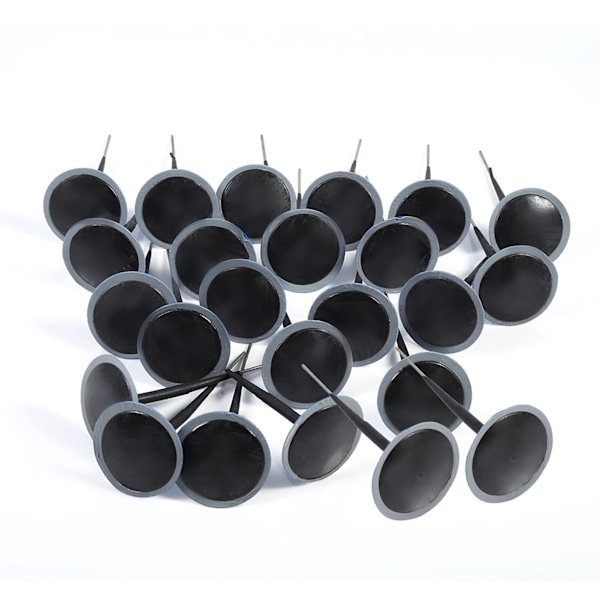 24 stk. Auto Tubeless Dæk Punktering Reparation Ledning 4,5 mm Svampeprop Lap