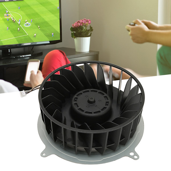 PS5:n sisäinen jäähdytystuuletin DC 12V 2.15A 23 siipeä Yleiskäyttöinen vaihtojäähdytystuuletin Playstation 5 -konsoleille