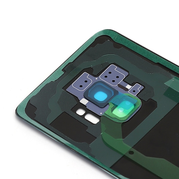Telefon Baksida Glasomslag Fram Skärm Glaslins Ersättning Set för Samsung S9 G960Blå