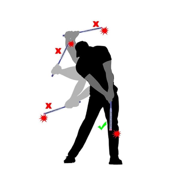 Golf Swing Practice Stick Golf Practitioner Sound Swing Stick Golf Practice Warms Up Stick Postures Corrector Enduring