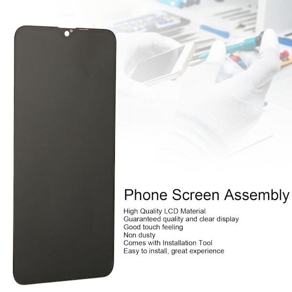 Telefon Digitizer Skærm Samling Udskiftning LCD Display Touch Screen til OPPO Realme 3 Pro Realme X