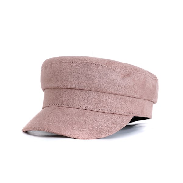 Trendig Vintage Justerbar Platt Hatt Casual Enfärgad Utomhus Casual Mössa (Rosa)