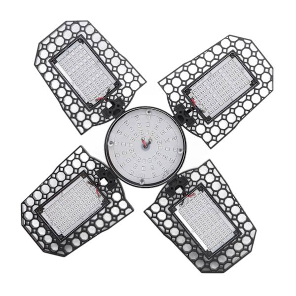 Vækstlys 150W ABS Foldbar LED E27 Sockel Plantevækstlampe w